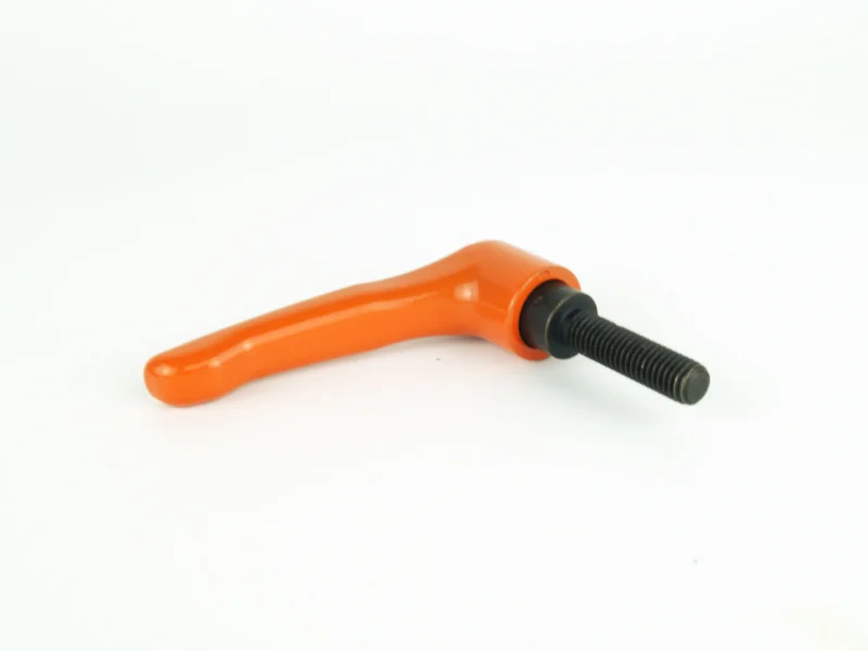 M8-solid-handle-Clamping-lever-Orange-Clamping-handle-lever-Adjustable-handle